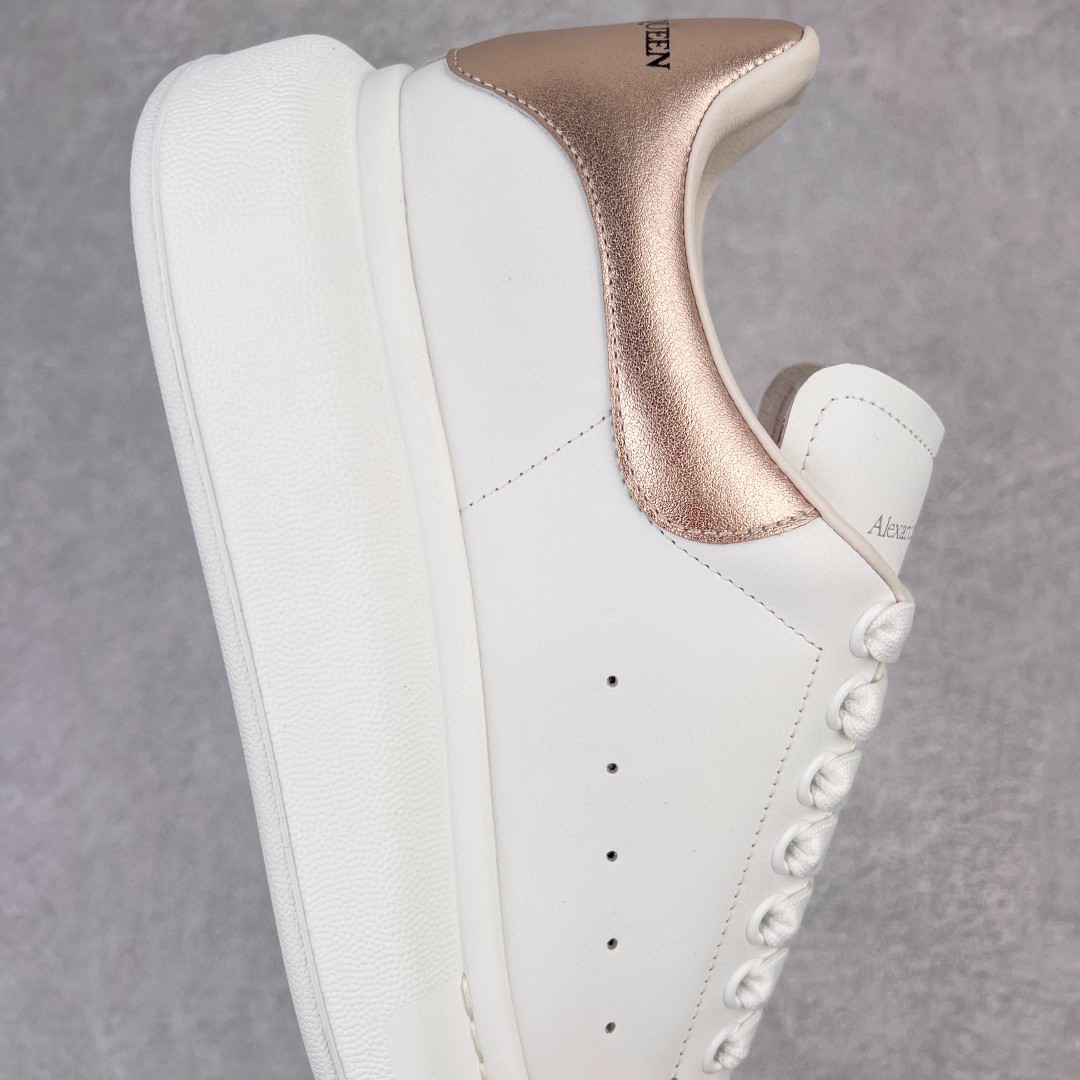 Alexander McQueen 麦昆 白色 金属尾 低筒 板鞋 休闲鞋 厚底鞋 增高鞋 男鞋 女鞋 553680WHNBG9075