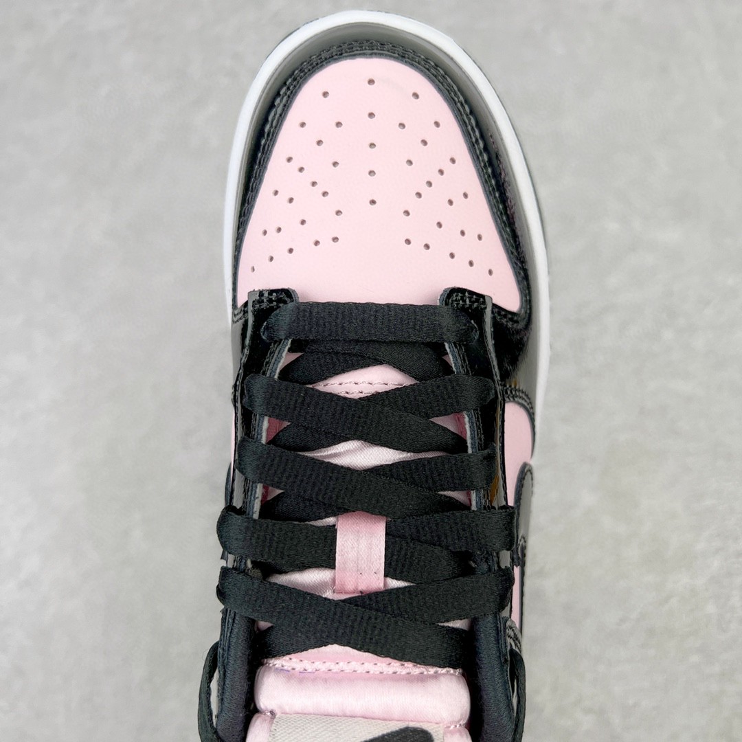 dunk Low SEE Pink Black 黑粉 漆皮 低筒 复古板鞋 休闲鞋 男鞋 女鞋  DJ9955-600