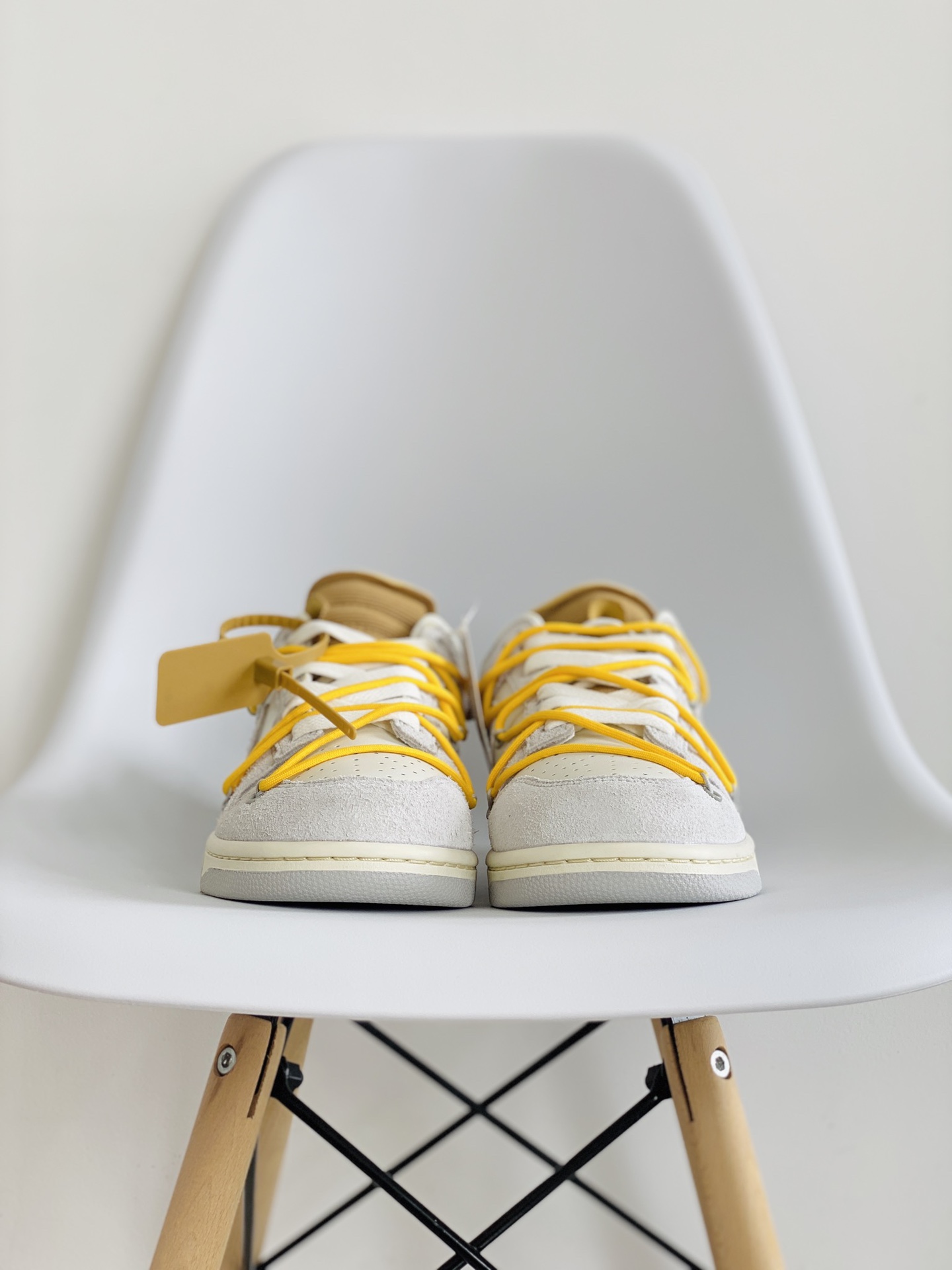 NO.39 Off-White Duunk  Low THE 50-39 灰白 麂皮 低筒 板鞋 休闲鞋 滑板鞋 男鞋 女鞋 DJ0950-109