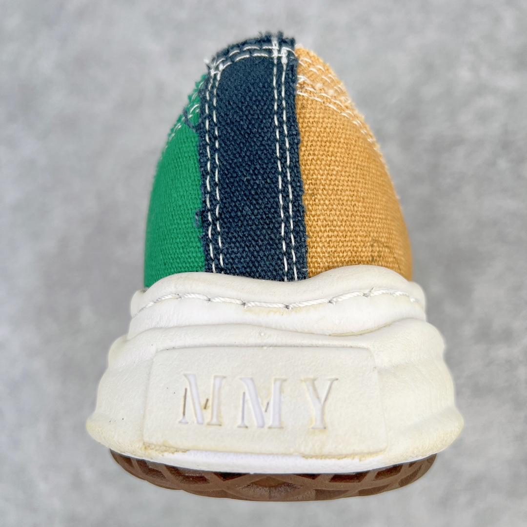 MIHARA YASUHIRO Original MMY 三原康裕 棕绿  低筒 溶胶鞋 帆布鞋 板鞋 休闲鞋 增高鞋 男鞋 女鞋 A05FW728