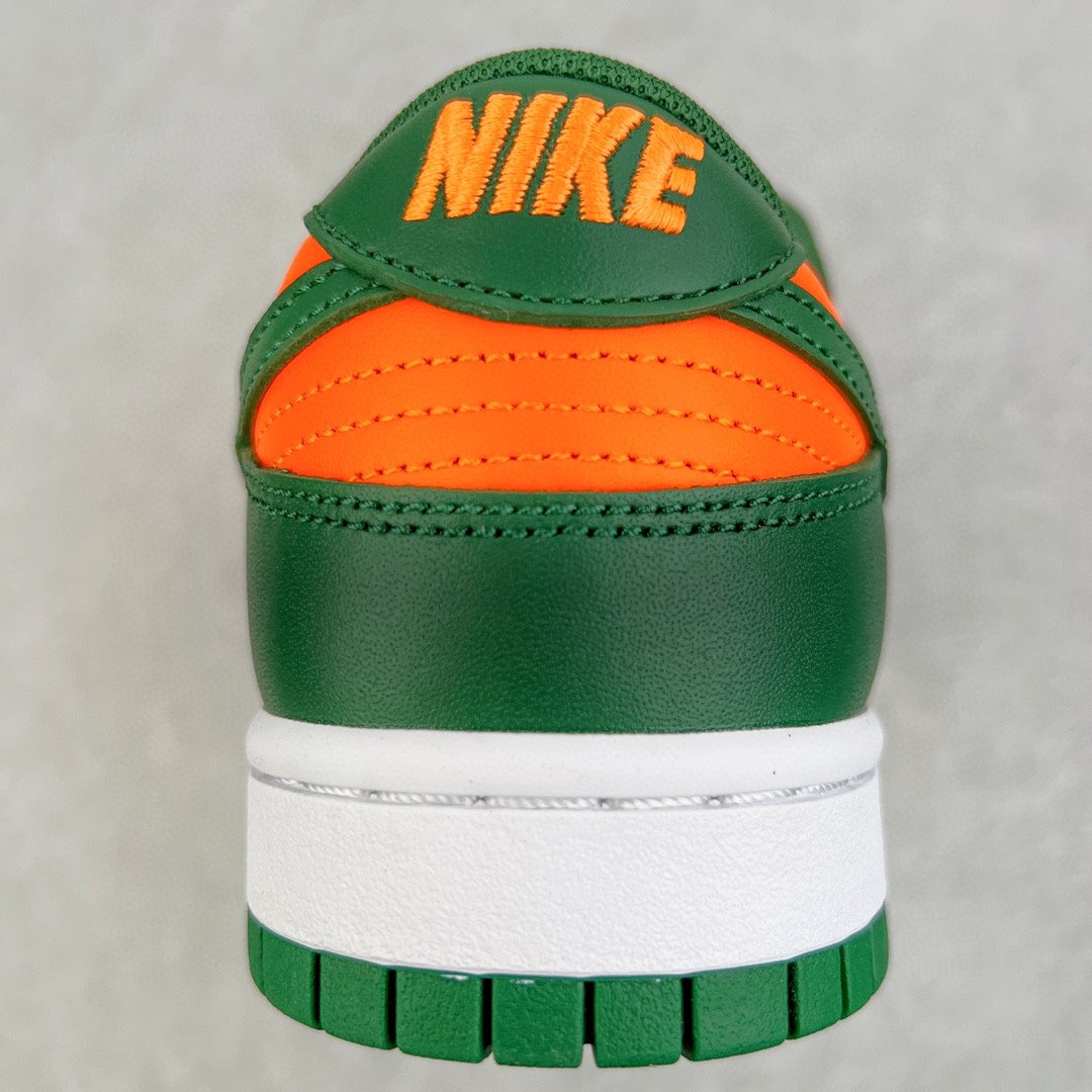 dunk Low Miami Hurricanes 橙绿 低筒 复古板鞋 休闲鞋 男鞋 女鞋 DD1391-300
