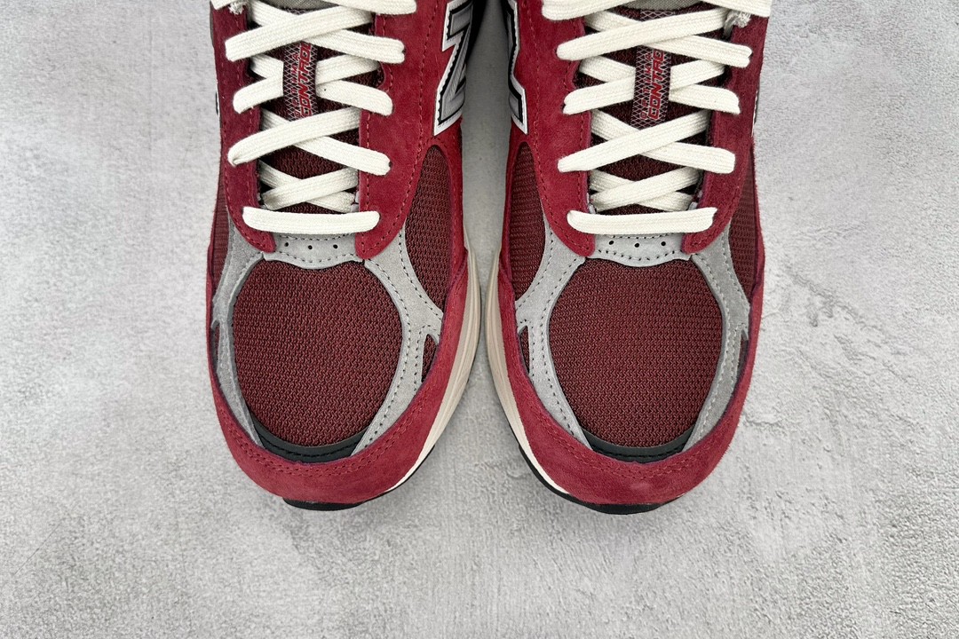 New Balance 990 V3 Teddy Made 酒红色 低筒 复古跑鞋 休闲鞋 板鞋 运动鞋 男鞋 女鞋  M990TF3