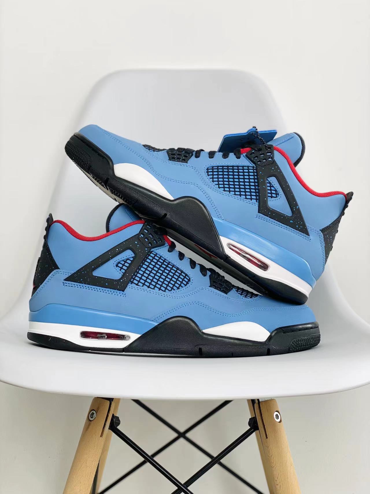 Travis Scott Cactus Air Jordan 4 AJ4 冰蓝  低筒 男鞋 女鞋 籃球鞋 复古 板鞋  308497-406
