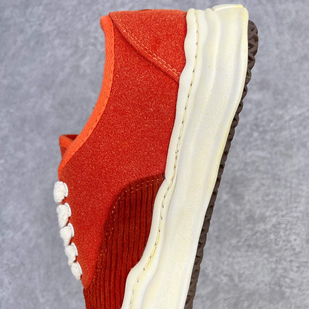 MIHARA YASUHIRO Original MMY 三原康裕 橙红 低筒 溶胶鞋 帆布鞋 板鞋 休闲鞋 增高鞋 男鞋 女鞋 