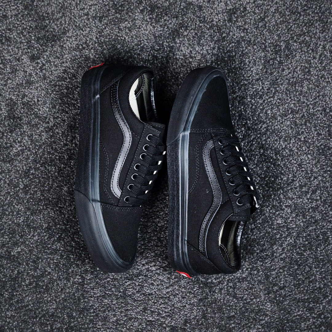 Vans Old Skool Black 黑武士  全黑  低筒 休闲鞋 板鞋 滑板鞋 男鞋 女鞋 