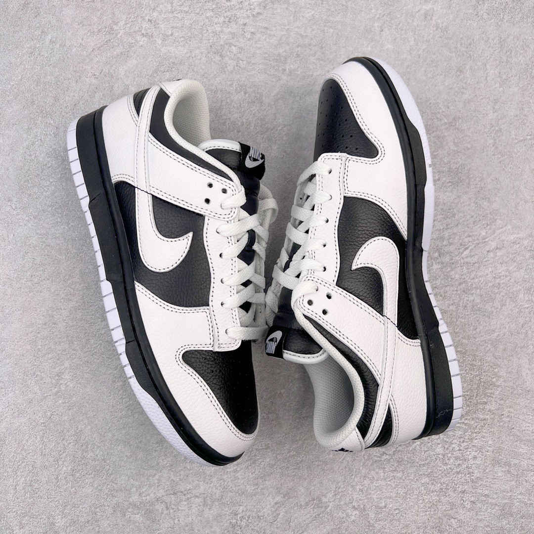 dunk Low Reverse Panda 白黑 反转熊猫 低筒 复古板鞋 休闲鞋 男鞋 女鞋  FD9064-011