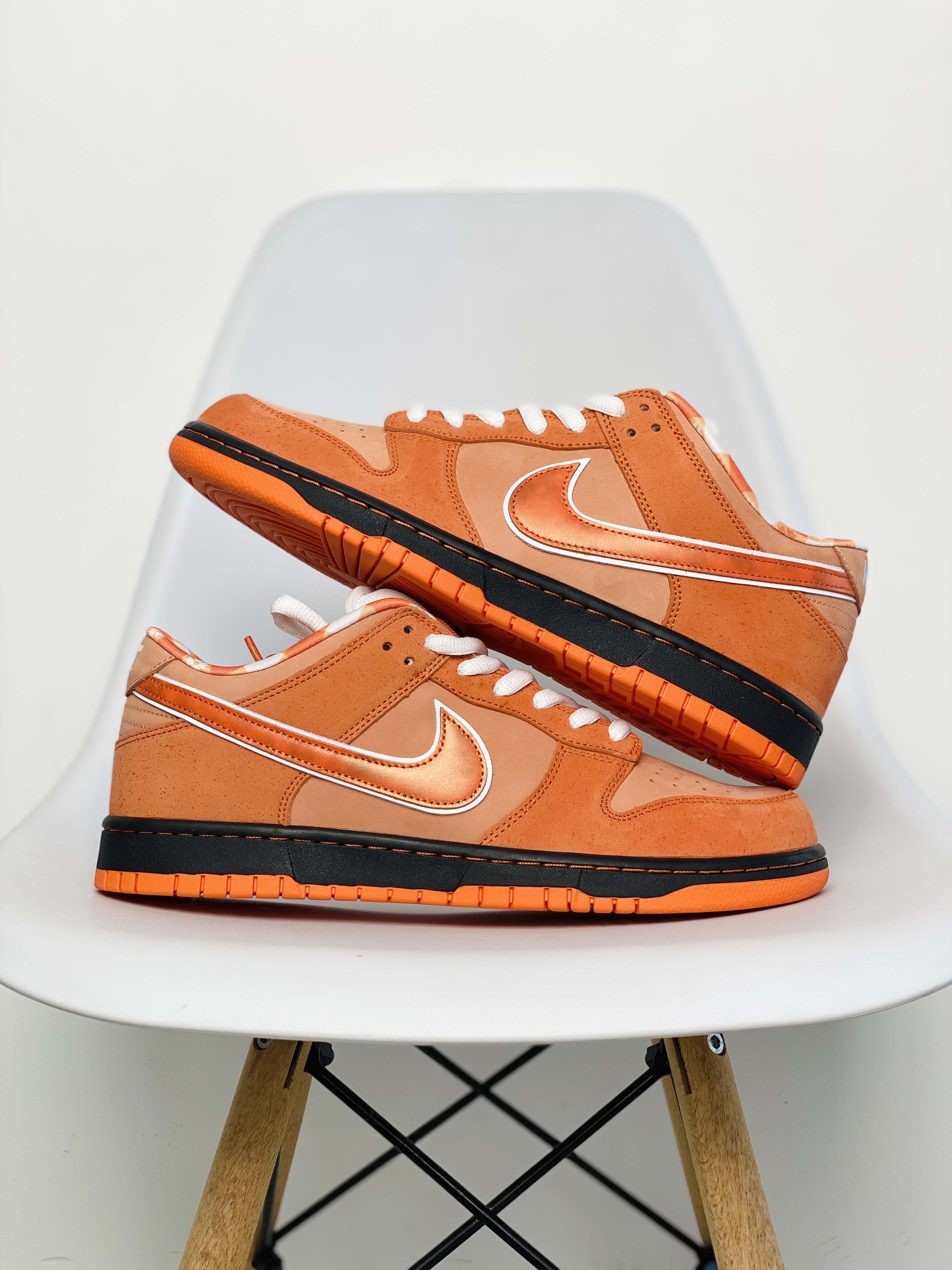 Concepts x SB Dunk Low Orange Lobster 橘龙虾 橘色 低筒 复古板鞋 休闲鞋 男鞋 女鞋 FD8776-800