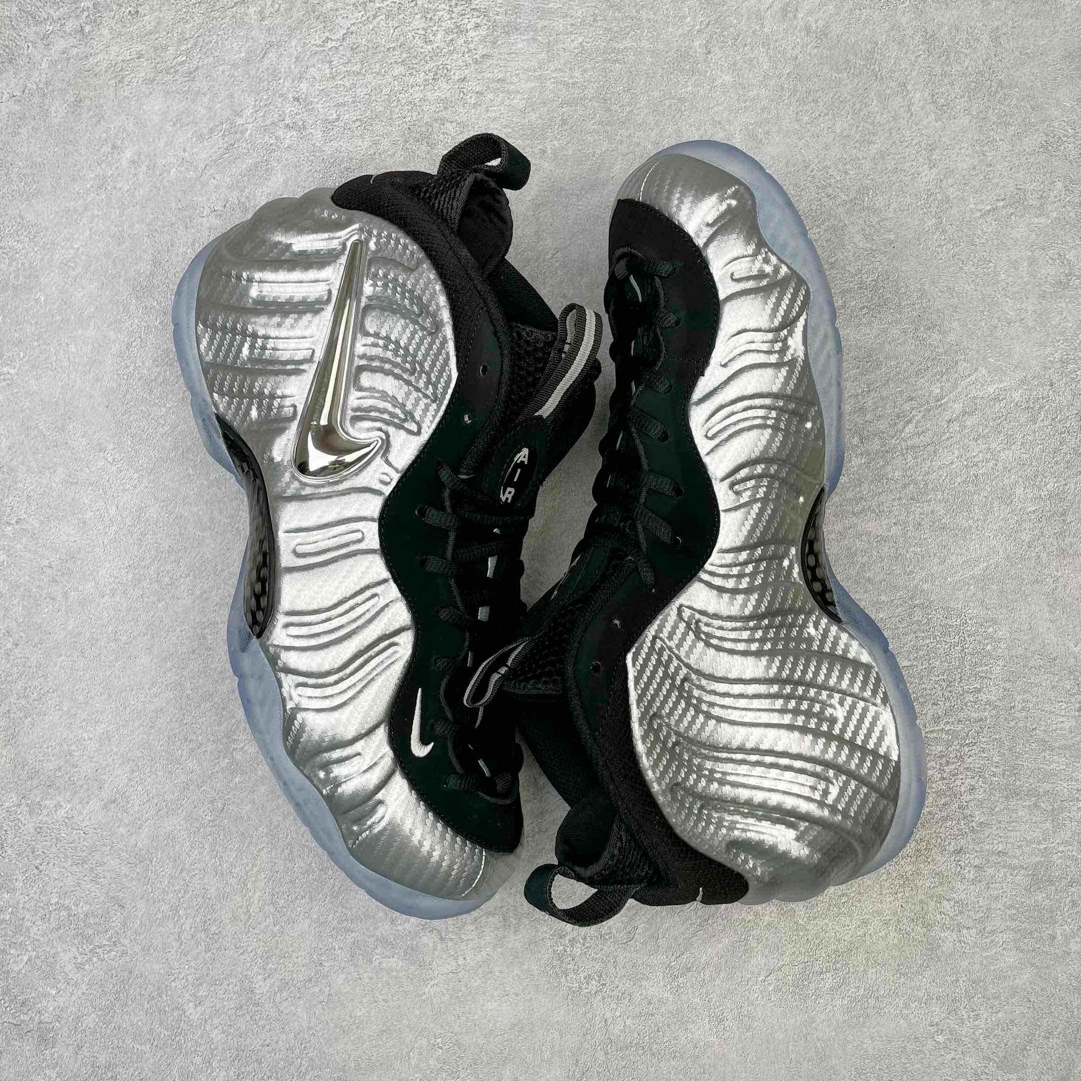 NIKE Air Foamposite One Pro Silver Surfer 银影侠泡 黑银 喷泡 篮球鞋 男鞋 碳板 616750-004