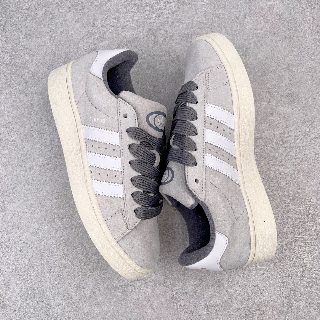 adidas originals Campus 00s 灰色 低筒 复古板鞋 休闲鞋 男鞋 女鞋 GY9472