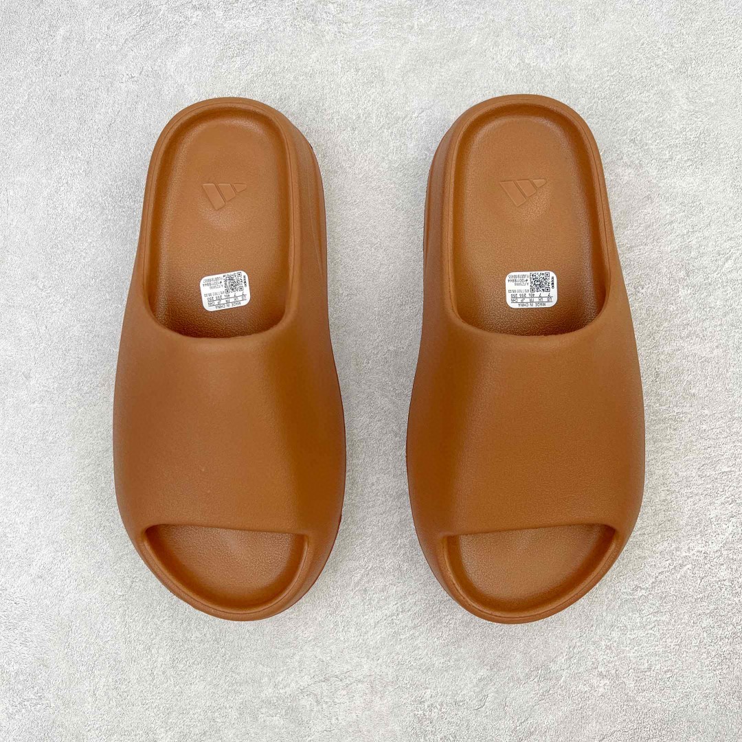 originals Yeezy Slide Flax 亚麻棕 室外 室内拖鞋 沙滩鞋 男鞋 女鞋 FZ5896