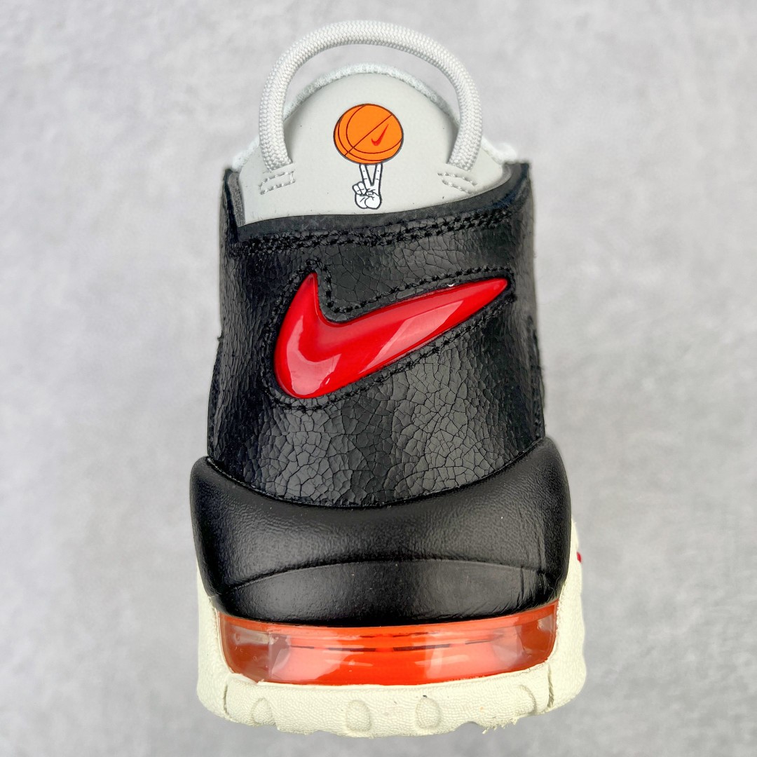Nike Air More Uptempo ’96 OG 皮蓬 大AIR 灰黑橙 低筒 篮球鞋 男鞋 女鞋