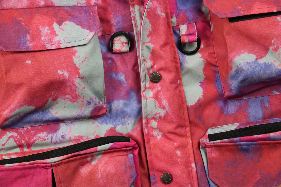 Supreme SS20 Week 13 The North Face Cargo Jacket 聯名款 扎染 迷彩 多口袋 连帽冲锋衣 夾克 防水 防風 外套 男款 女款 SUP-SS20-648