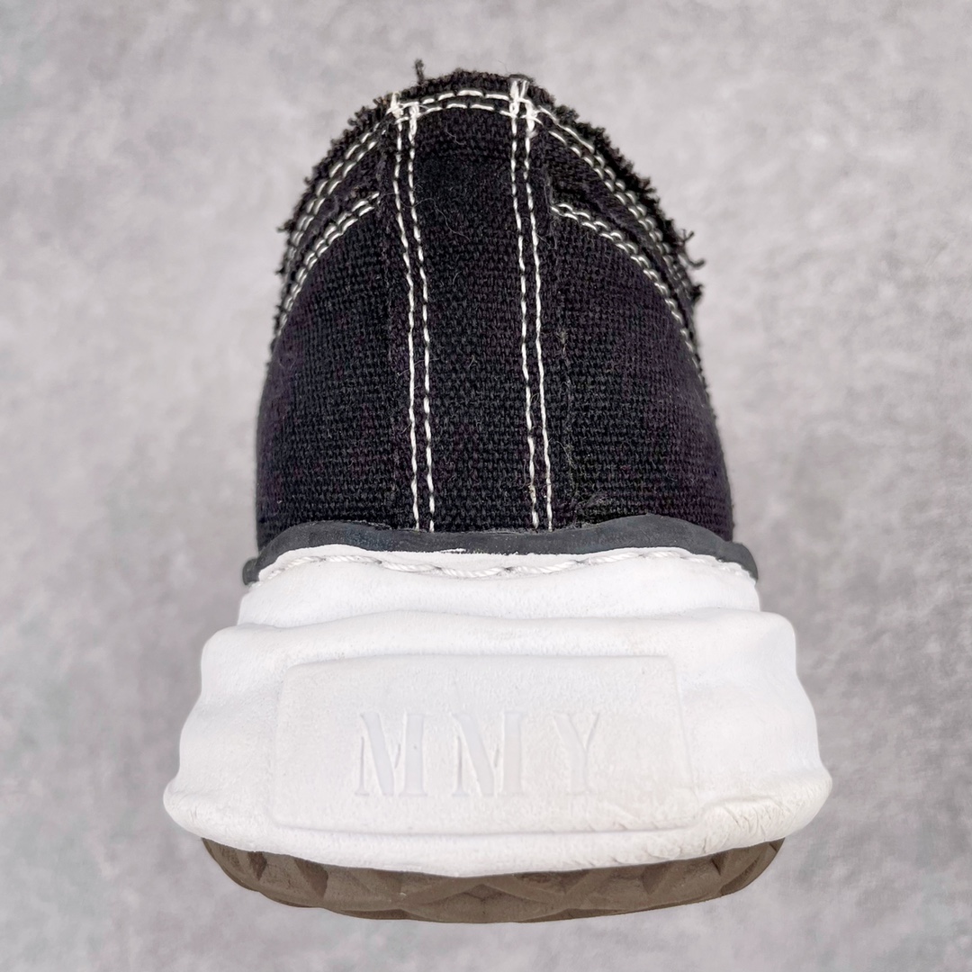 MIHARA YASUHIRO Original MMY 三原康裕 黑色 低筒 溶胶鞋 帆布鞋 板鞋 休闲鞋 增高鞋 男鞋 女鞋 A01FW702