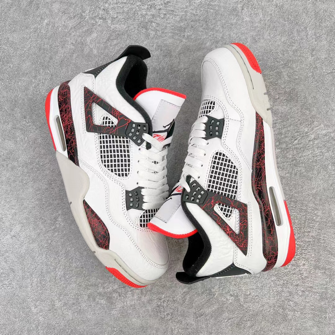 Air Jordan 4 AJ4 Retro Hot Lava 热熔岩 红白 低筒 男鞋 女鞋 籃球鞋 板鞋  308497-116