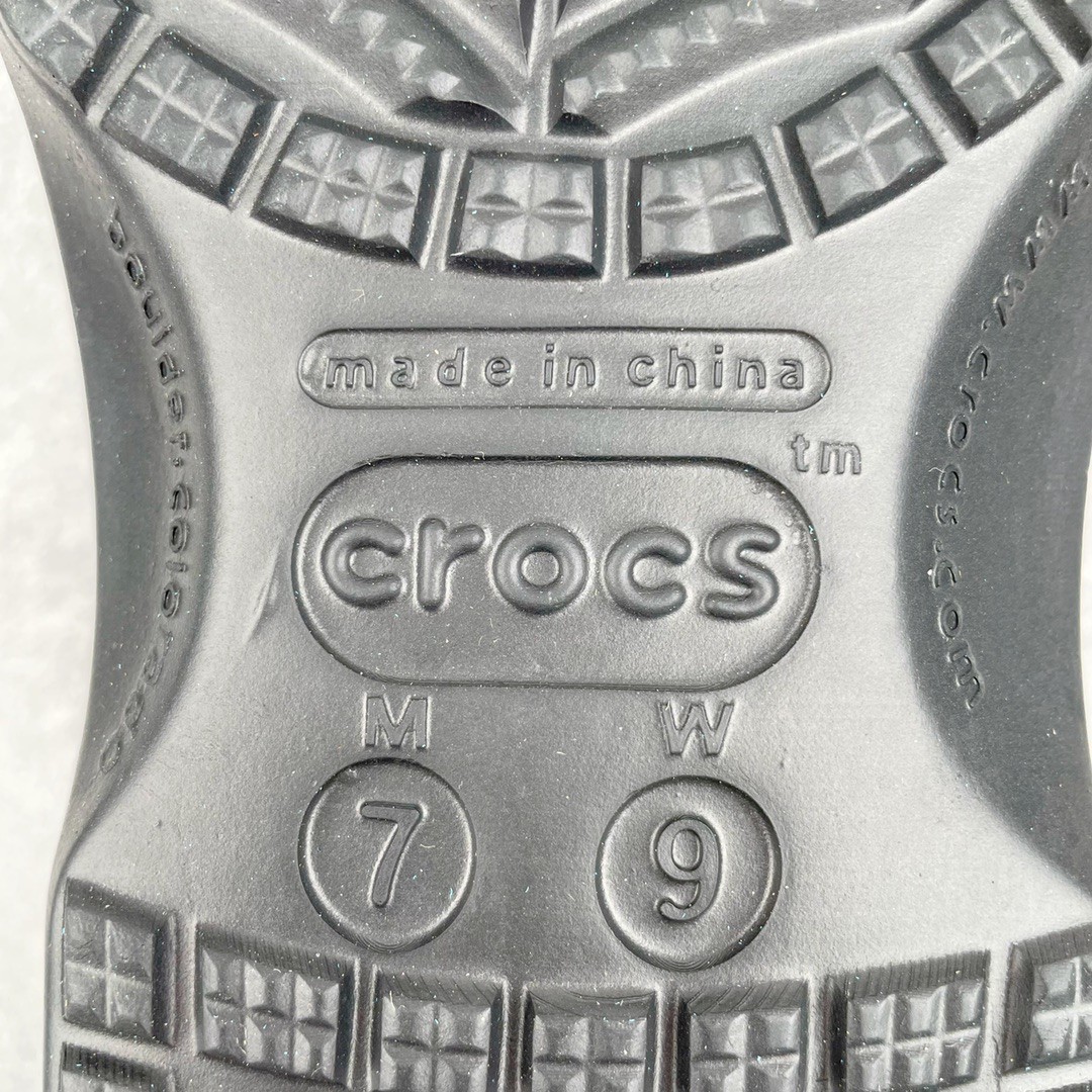 Crocs 黑色 洞洞鞋 凉鞋 室内外 拖鞋 沙滩鞋 男女同款