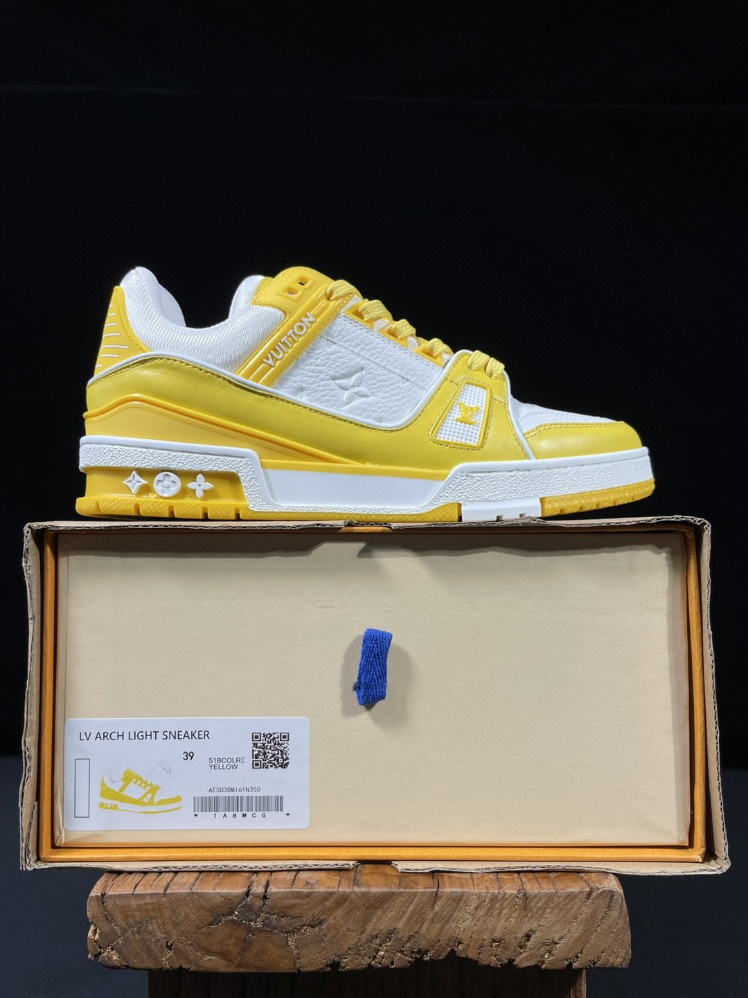 Louis Vuitton 路易威登 Trainer 白黄 低筒 休闲鞋 板鞋 运动鞋 男鞋 女鞋 