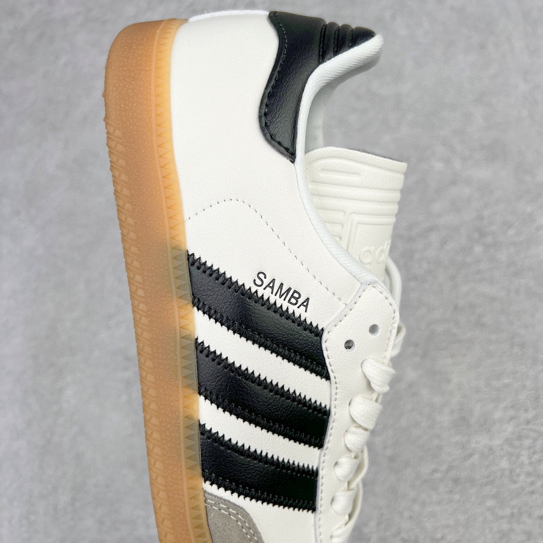 Pharrell adidas originals Samba 黑白 低筒 复古板鞋 休闲鞋 男鞋 女鞋 HP3383
