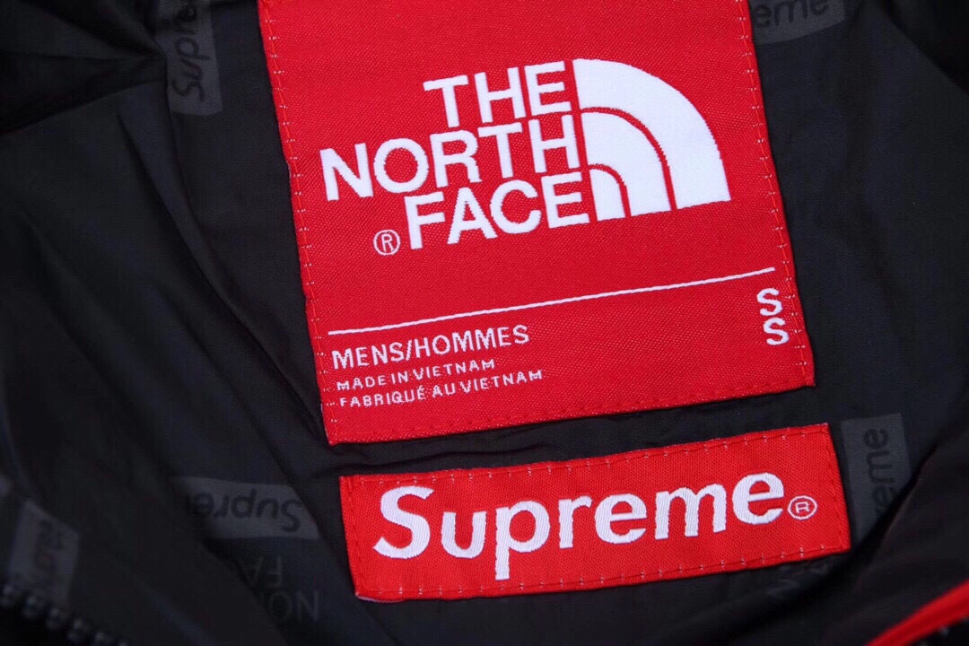 Supreme The North Face 18Fw Expedition   Jacket  聯名款 紅色 拼接 连帽冲锋衣 夾克 防水 防風 外套 男款 女款 SUP-FW18-1015