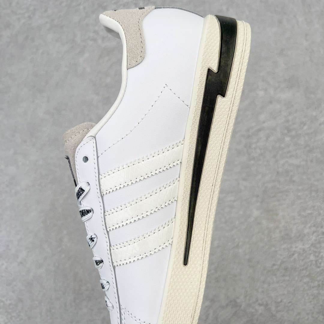 NEIGHBORHOOD x INVINCIBLE x Adidas Originals Campus 三方联名 白色 低筒 复古板鞋 休闲鞋 男鞋 女鞋 GX1847