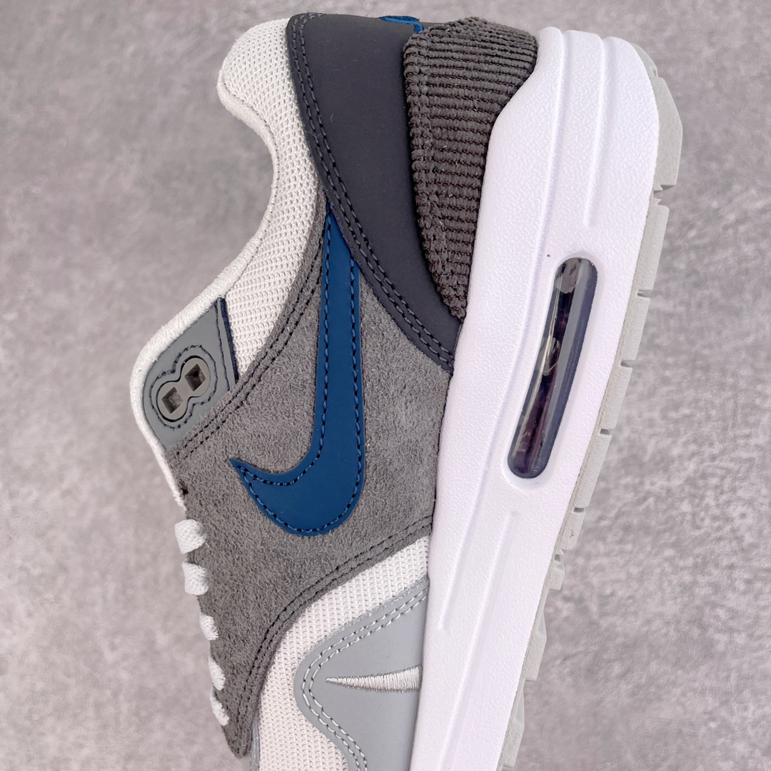 Air Max 1 London City Pack 伦敦城市公园 灰白黑 低筒 减震运动鞋 休闲鞋 板鞋 男鞋 女鞋 CV1639-001
