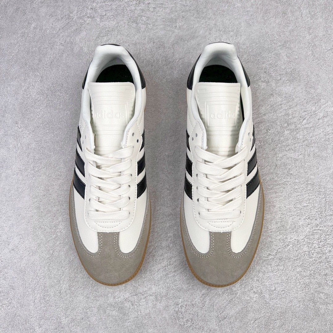 Pharrell adidas originals Samba 黑白 低筒 复古板鞋 休闲鞋 男鞋 女鞋 HP3383