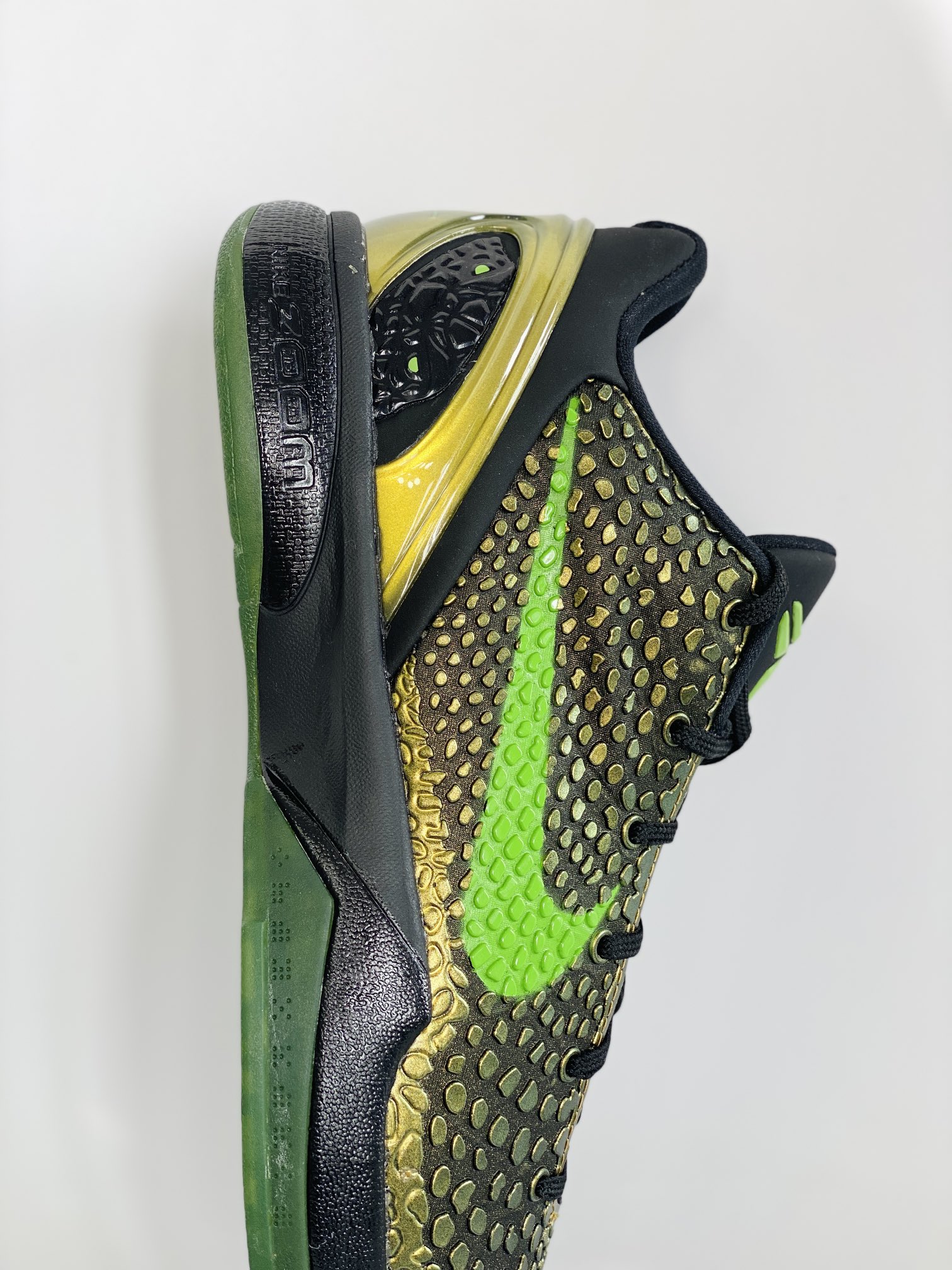 XYY 元年 KOBE6 VI 6 低筒 黑绿金 球鞋 籃球鞋 實戰鞋 前後氣墊 真碳板 男鞋 訂製
