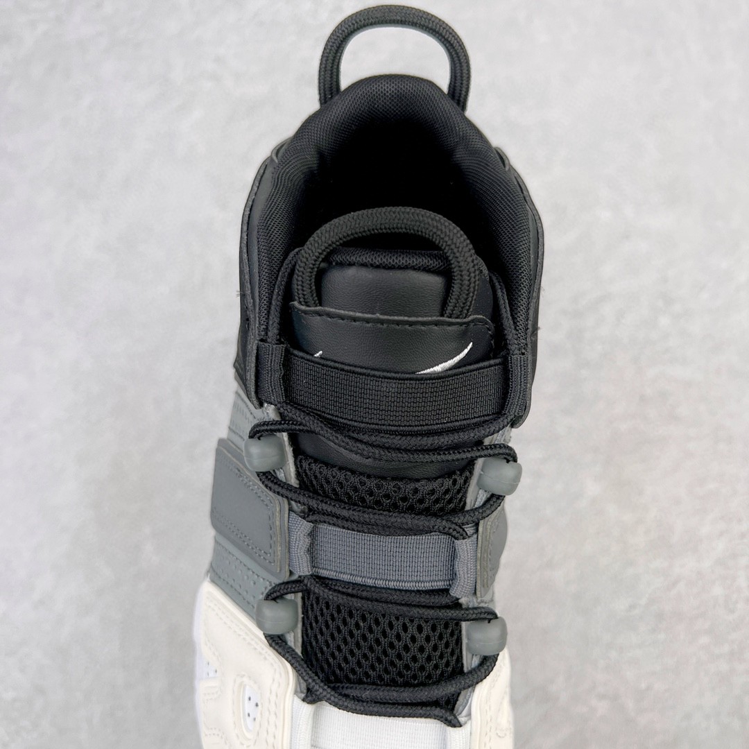 新版 Nike Air More Uptempo Tri - Color 皮蓬 大AIR 白灰黑 低筒 篮球鞋 男鞋 女鞋 921948-002