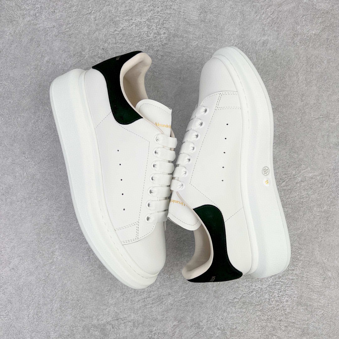 Alexander McQueen 麦昆 黑尾 绒面 低筒 板鞋 休闲鞋 厚底鞋 增高鞋 男鞋 女鞋 553770WHGP79061