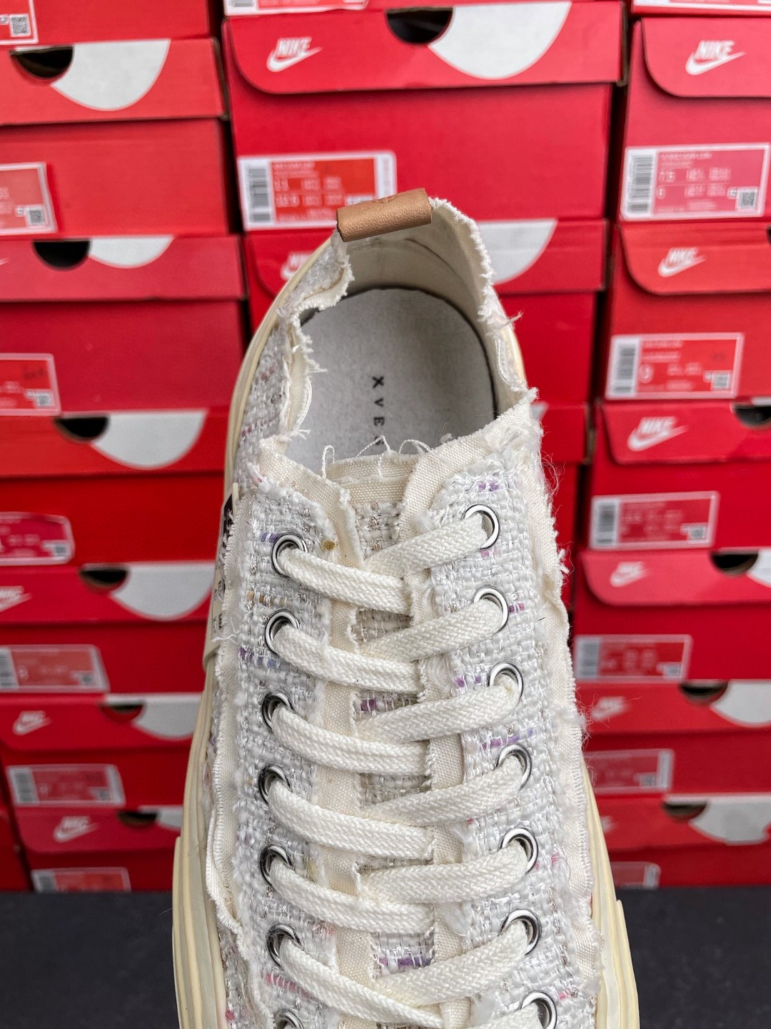 xVESSEL G.O.P.  吴建豪 白色 织物拼接 变色 低筒 硫化鞋 板鞋 休闲鞋 男鞋 女鞋 F21X21W