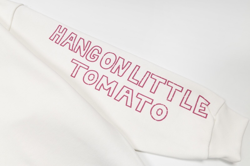 Balenciaga Pink Martini Merch 联名 字母涂鸦印花连帽卫衣 白色 套头 长袖 秋冬款 男女同款 697971TMVO19800