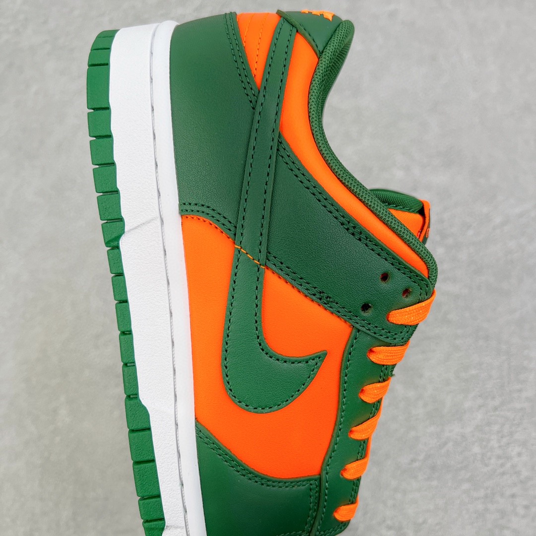 dunk Low Miami Hurricanes 橙绿 低筒 复古板鞋 休闲鞋 男鞋 女鞋 DD1391-300