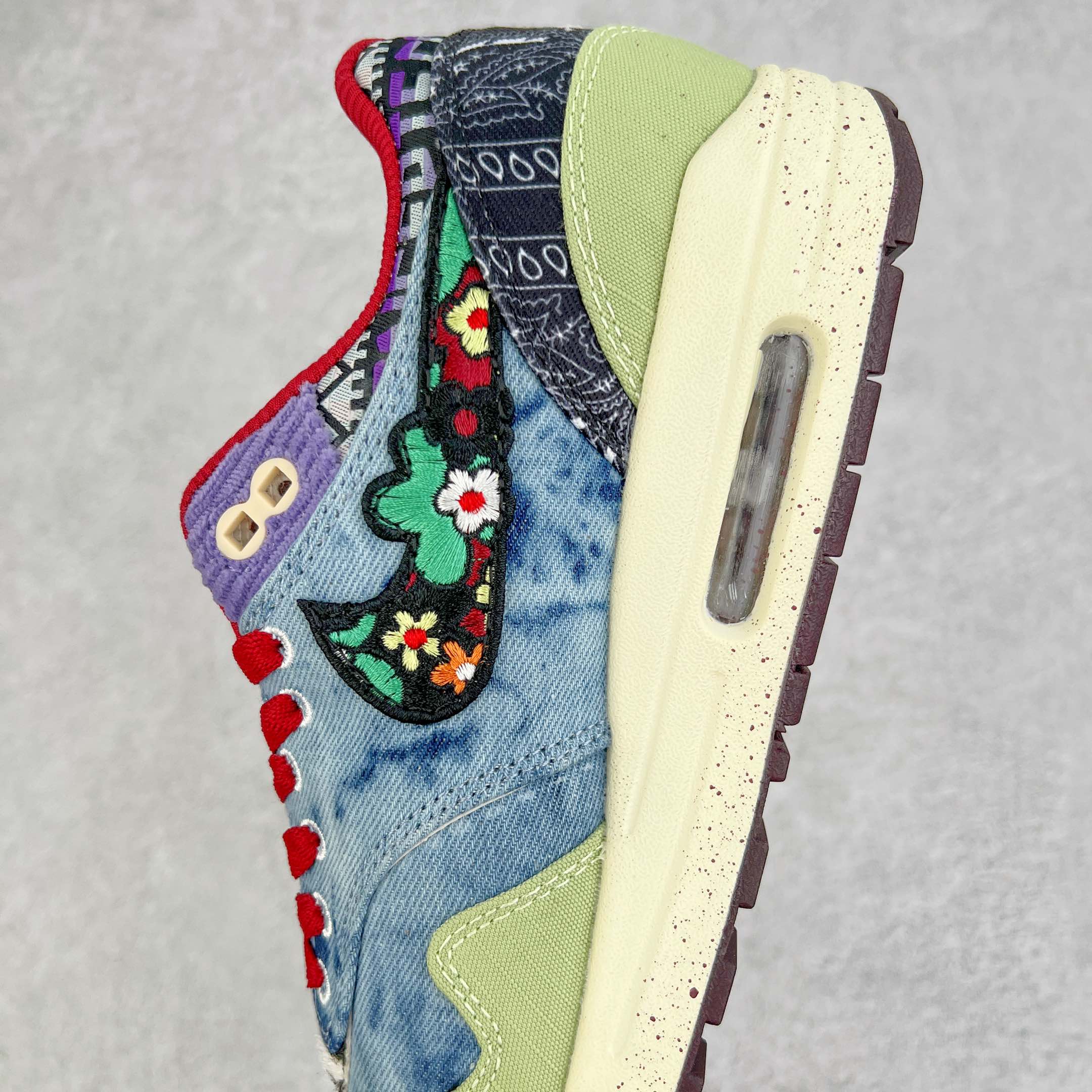 Concepts Air Max 1 SP Mellow 蓝绿 腰果花 低筒 减震运动鞋 休闲鞋 板鞋 男鞋 女鞋 DN1803-900