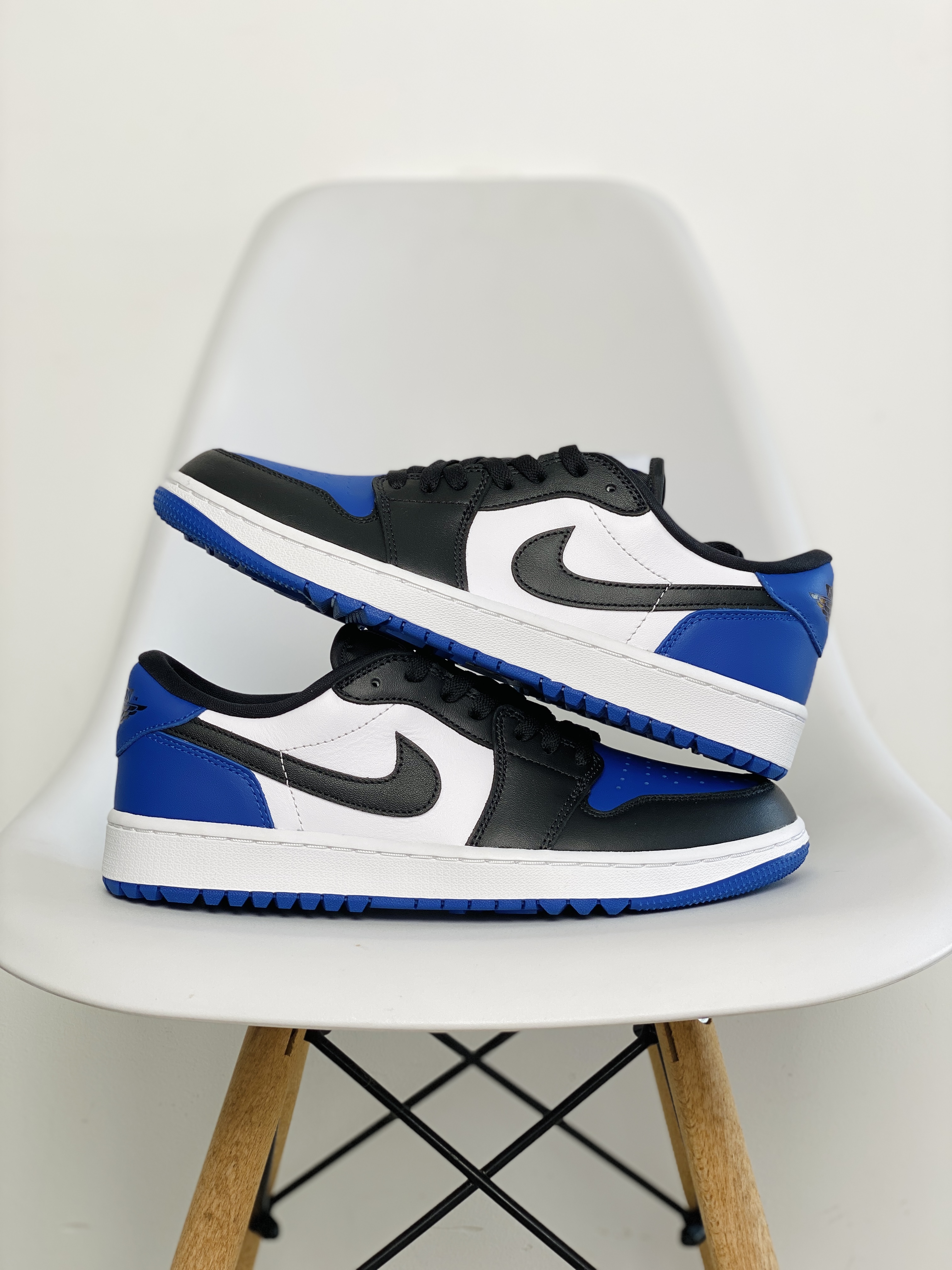 Air Jordan 1 Low Golf Royal Toe 黑蓝高爾夫低筒休閒鞋板鞋男鞋女鞋