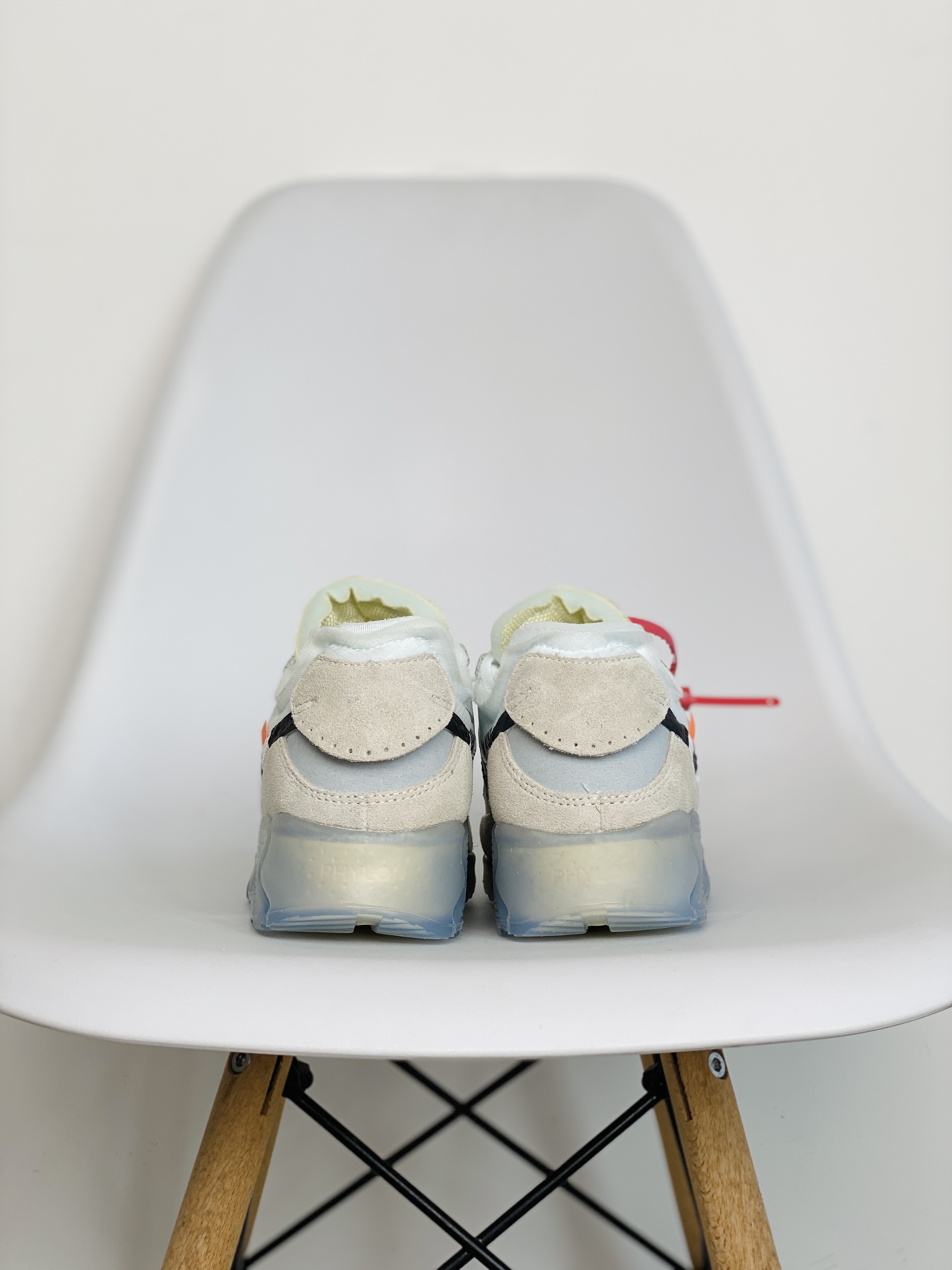 OFF-WHITE Air Max 90 THE TEN 白色 联名 低筒 气垫缓震复古 跑鞋 休闲鞋 板鞋 男鞋 女鞋 AA7293-100