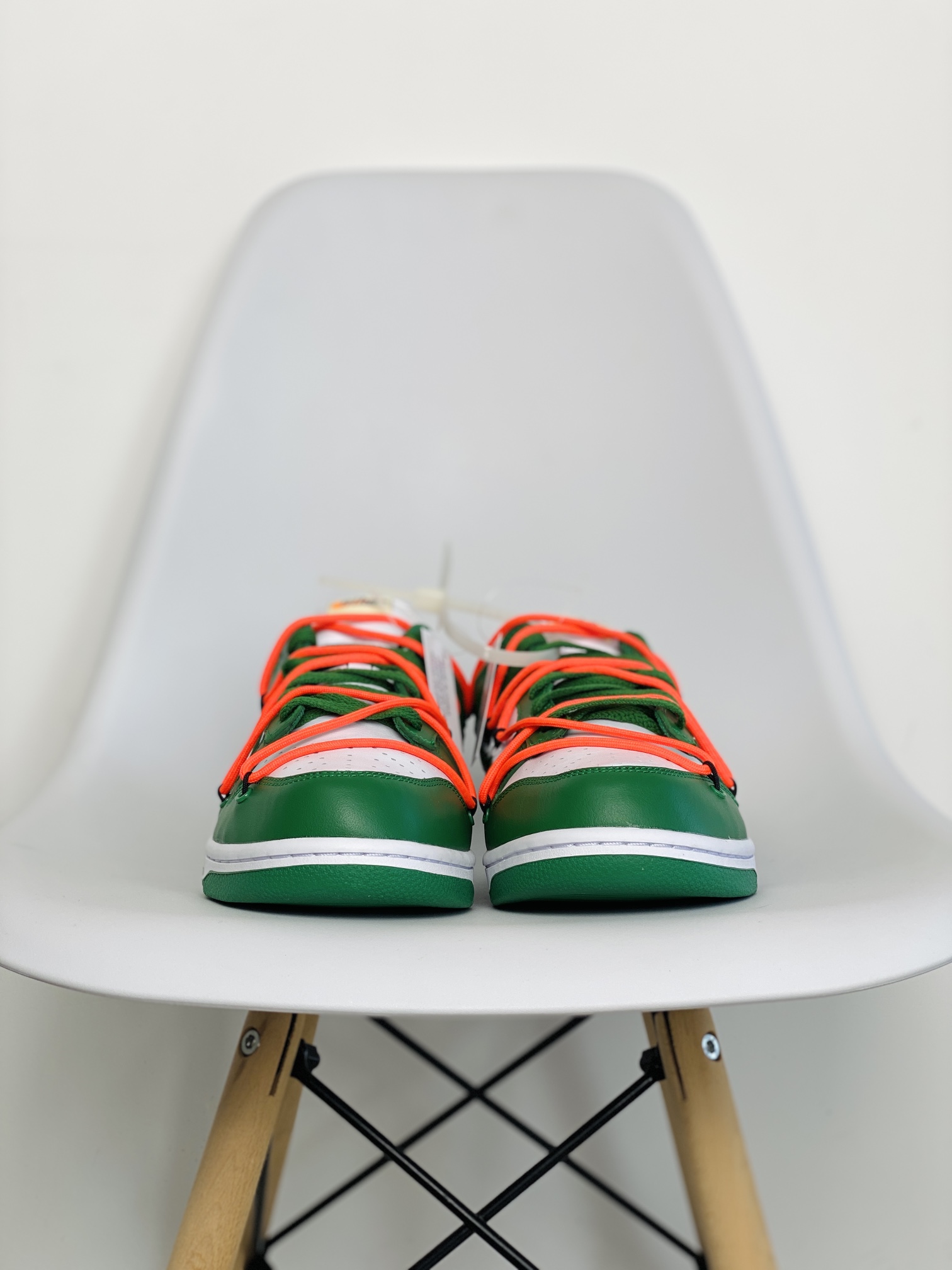 Off-White Duunk  Low LTHR OW 联名 白绿 低筒 板鞋 休闲鞋 滑板鞋 男鞋 女鞋 CT0856-100