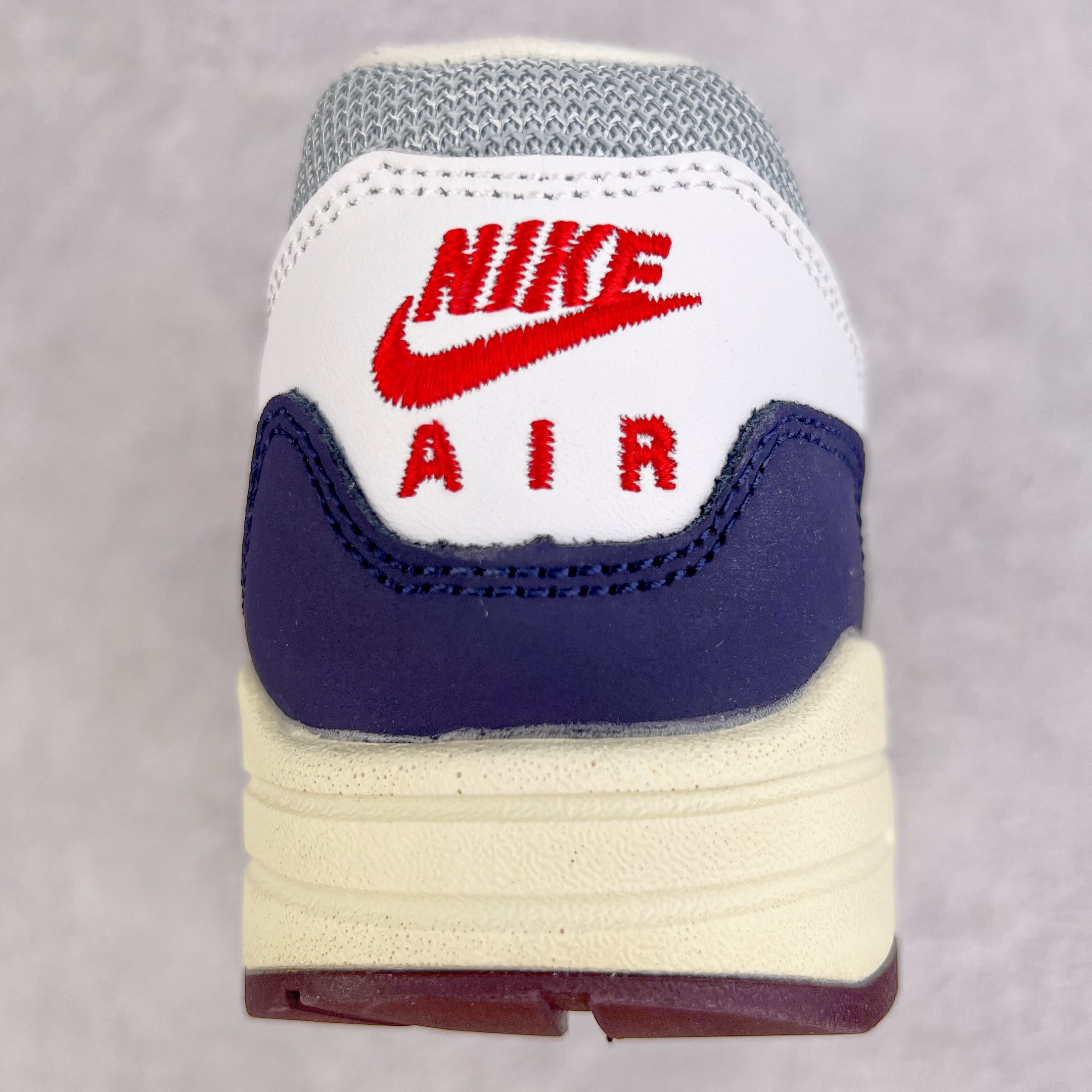 Patta Air Max 1 藏青白 波浪纹 低筒 减震运动鞋 休闲鞋 板鞋 男鞋 女鞋 