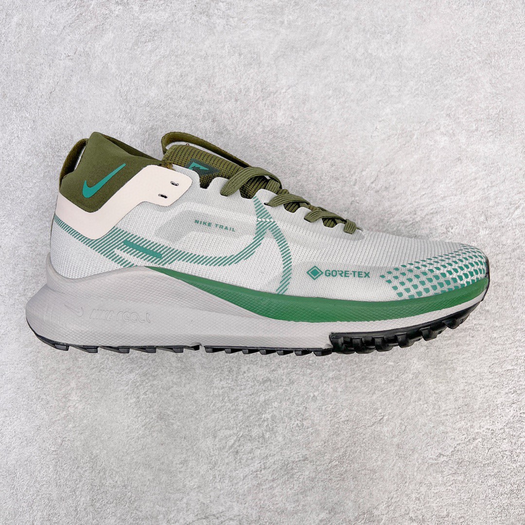 Nike Pegasus Trail 4 Gore - Tex 白绿色 低筒 户外 跑步鞋 运动鞋 休闲鞋 徒步鞋 男鞋 女鞋 FB2193-001