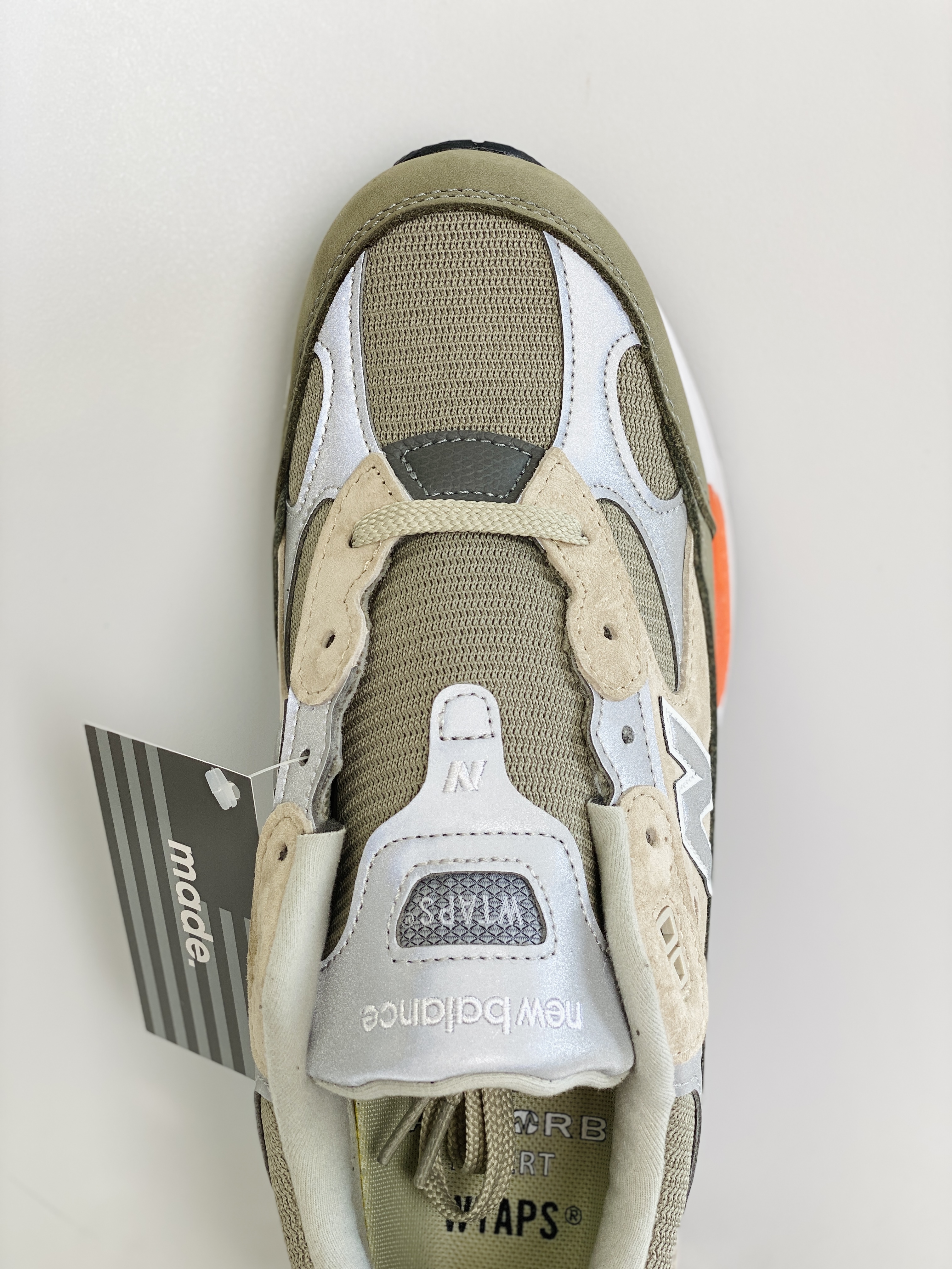  WTAPS x New Balance 992 Olive Drab   低筒 复古跑鞋 休闲鞋 运动鞋 男鞋 女鞋  M992WT  