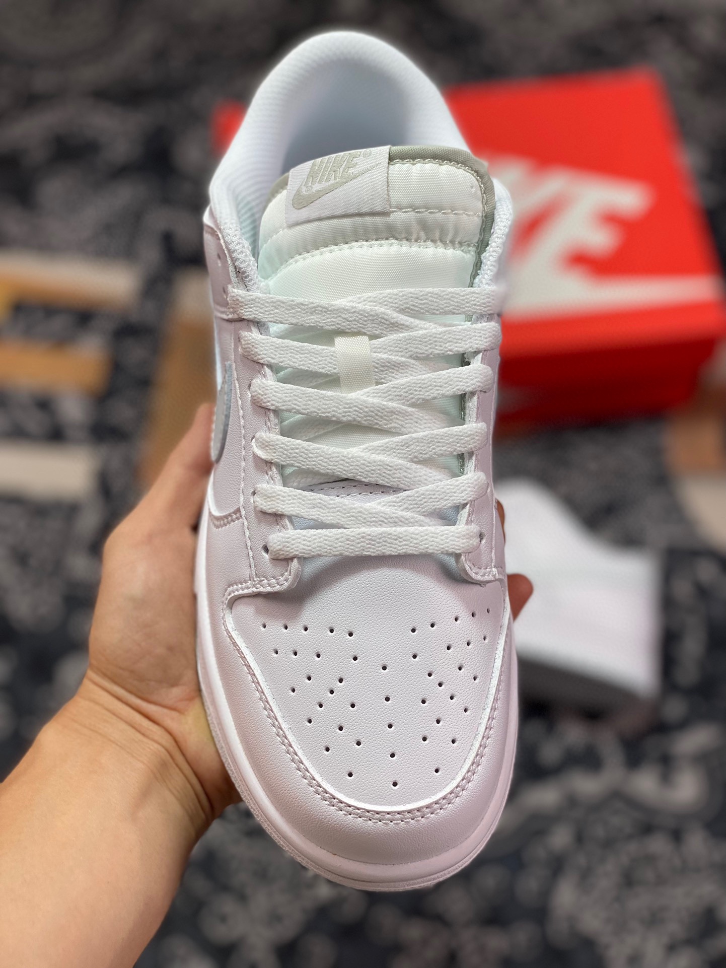 dunk low 低筒 休闲鞋 板鞋 男鞋女鞋 纯白 奶绿 DV0831-101