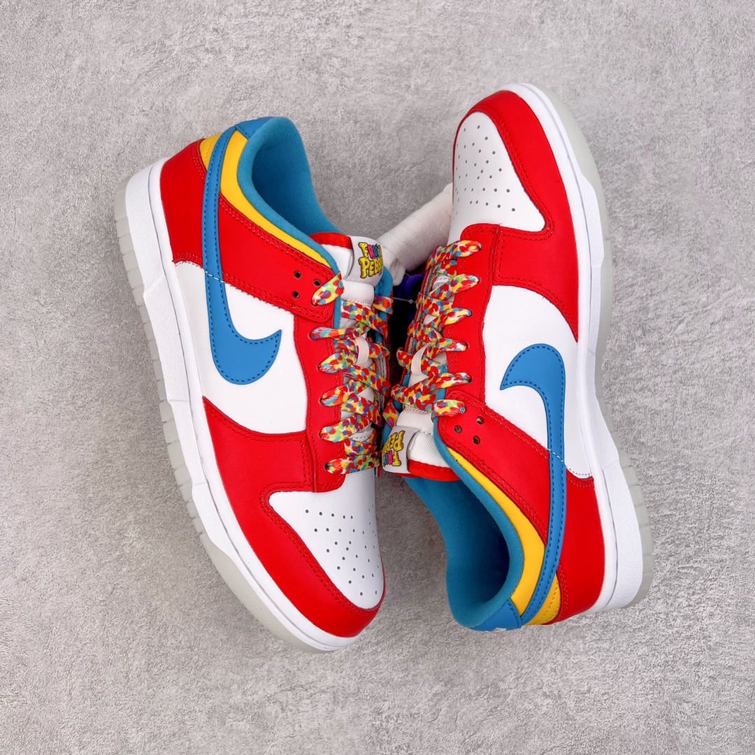 Nike Dunk Low QS Fruity Pebbles 白红蓝 水果麦片 勒布朗詹姆斯 低筒 复古板鞋 休闲鞋 男鞋 女鞋 DH80