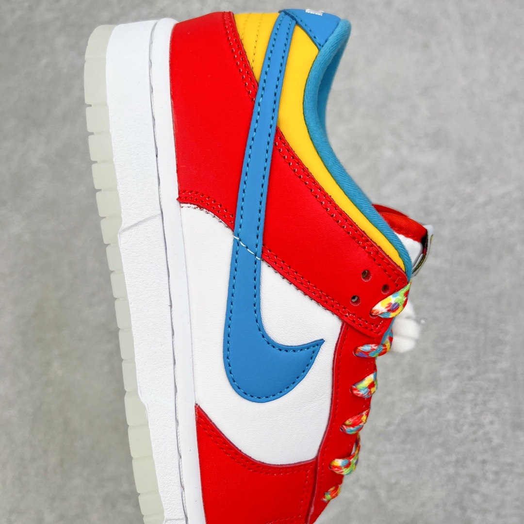 Nike Dunk Low QS Fruity Pebbles 白红蓝 水果麦片 勒布朗詹姆斯 低筒 复古板鞋 休闲鞋 男鞋 女鞋 DH80