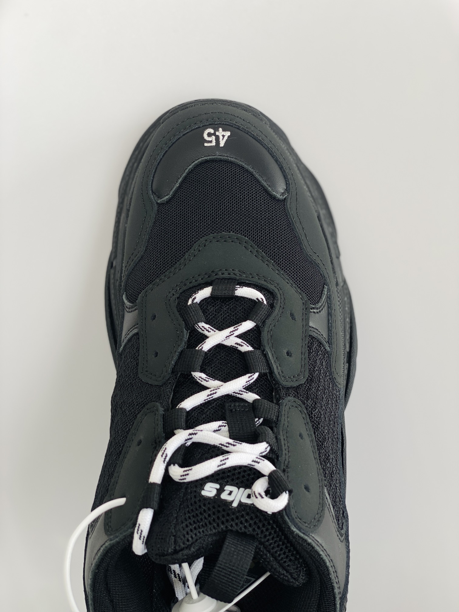 Balenciaga Track 1.0 黑色 无做旧 巴黎世家 老爹鞋 运动 复古板鞋 休闲鞋 男鞋 女鞋 534217W2CA11000