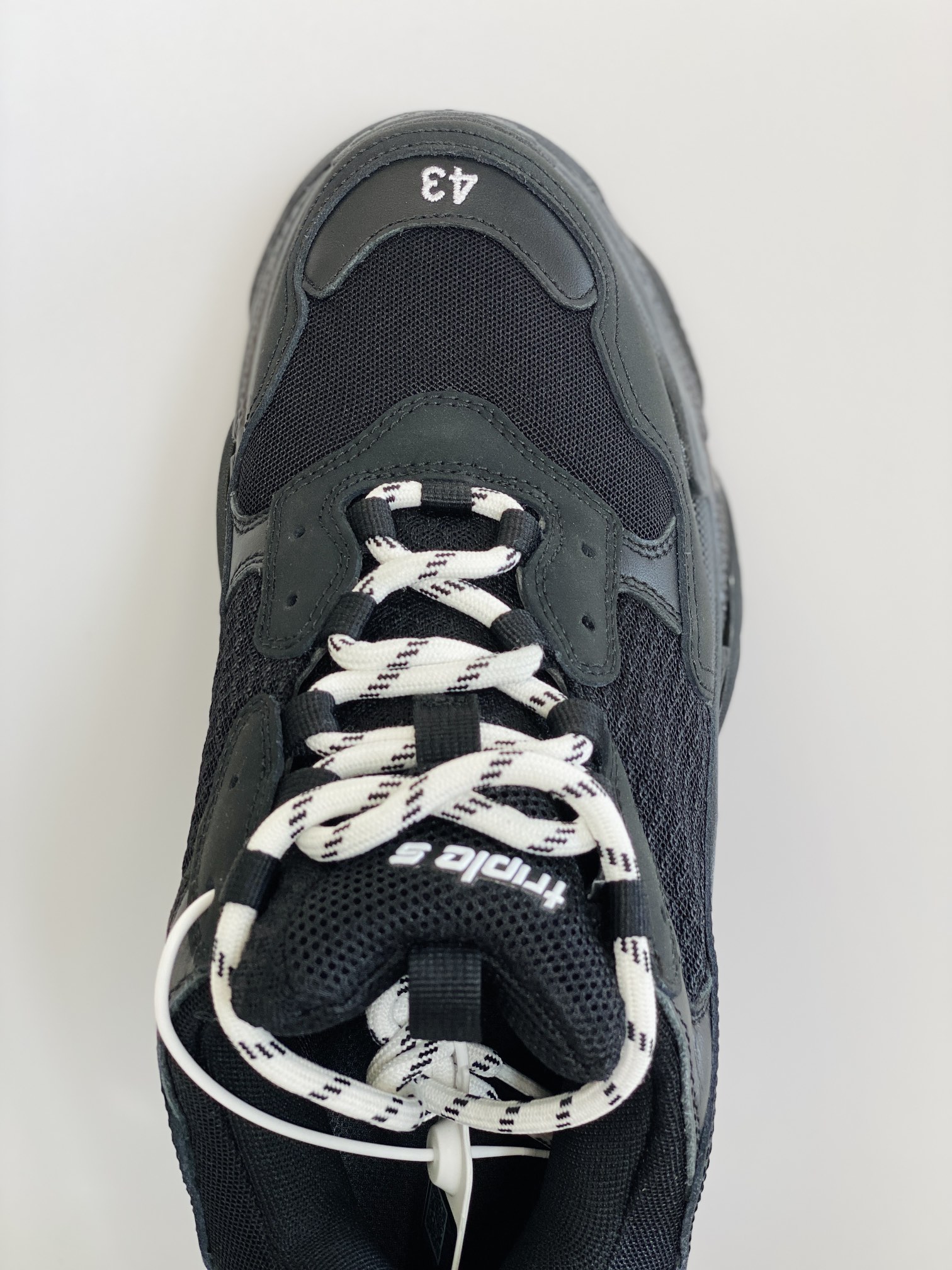 Balenciaga Track 1.0 黑色气垫 做旧 巴黎世家 老爹鞋 运动 复古板鞋 休闲鞋 男鞋 女鞋 541624W2FB1100