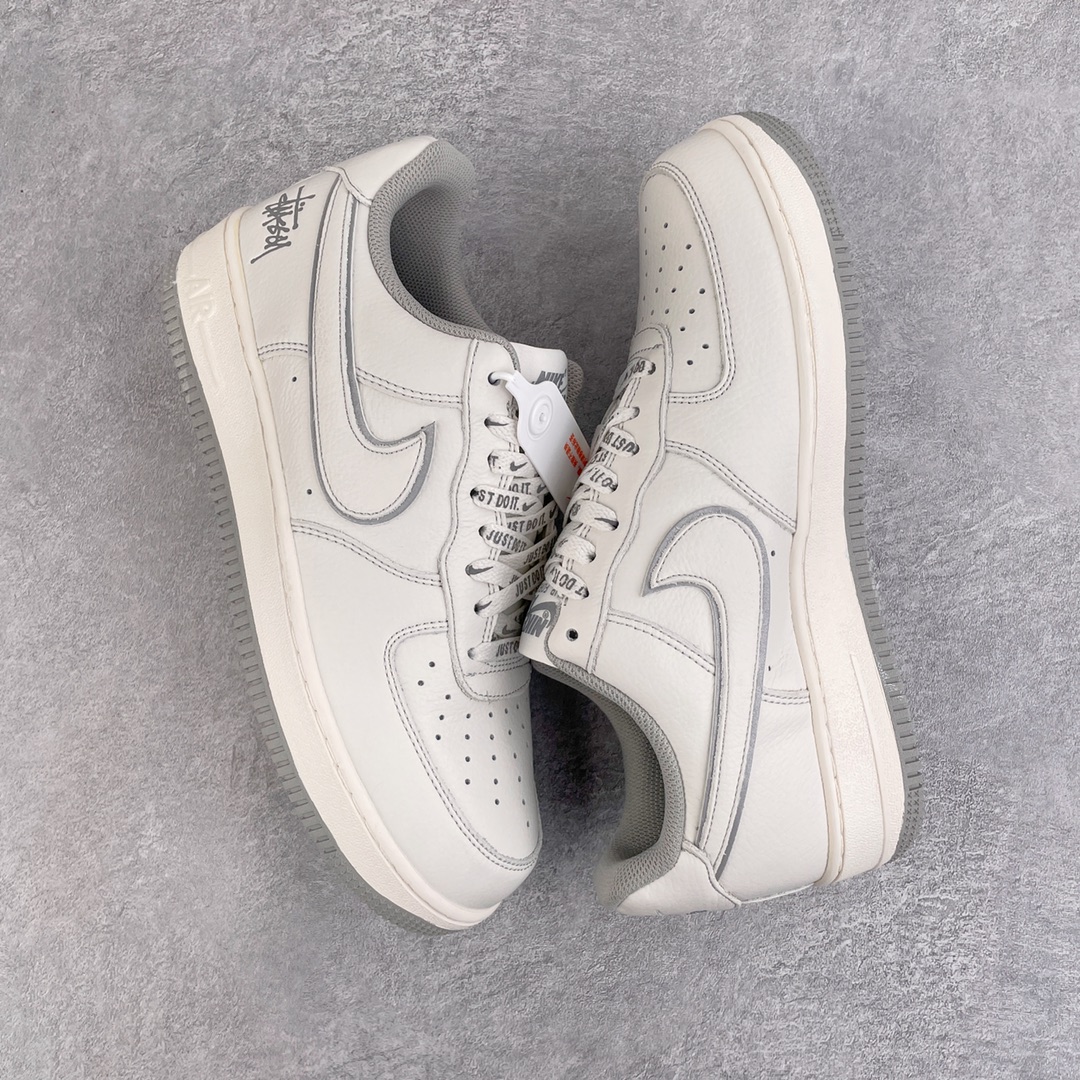 Stussy Air Force 1 Low 灰白 满天星 低筒 空军一号 休闲鞋 板鞋 男鞋 女鞋 UN1815-802