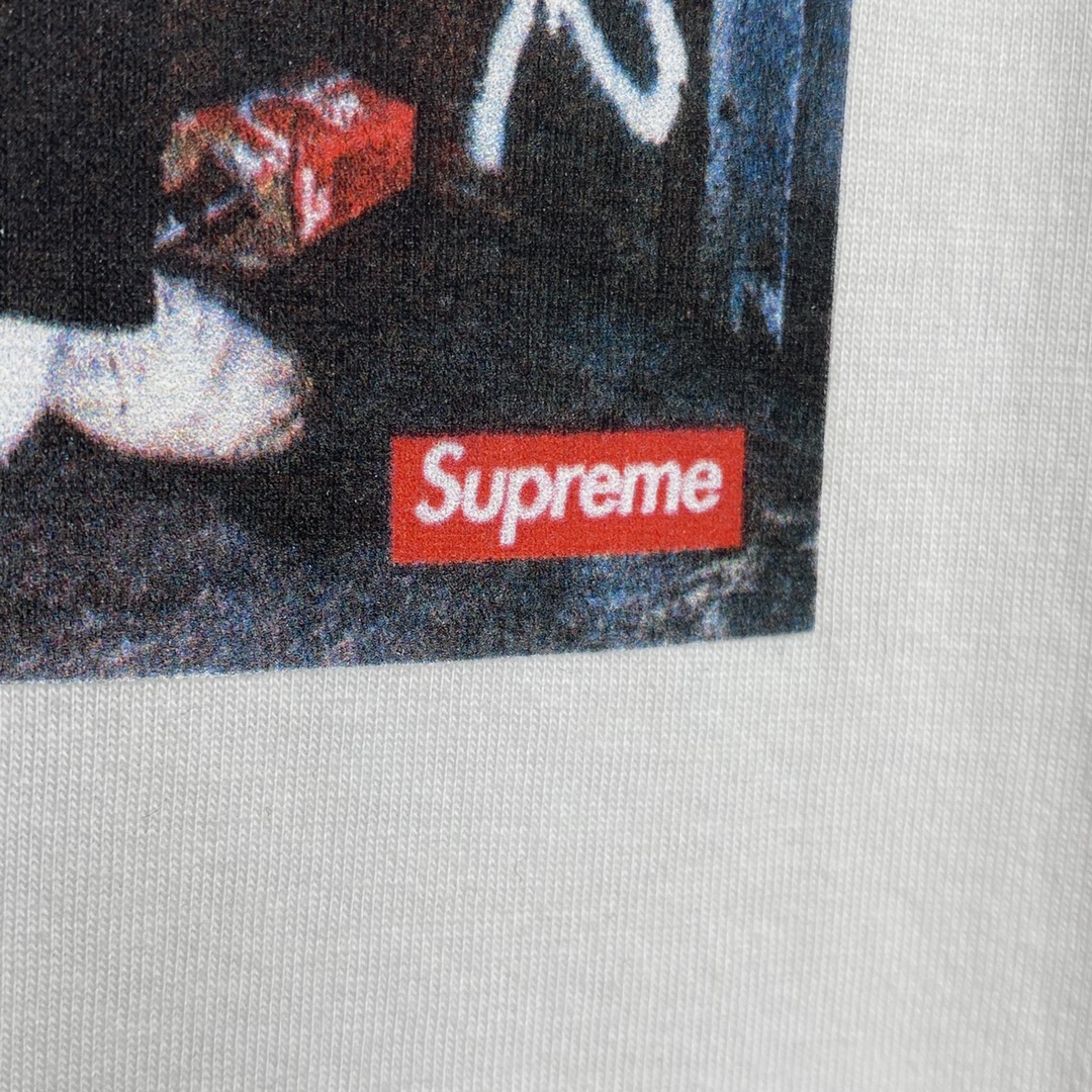 Supreme  21FW LADY PINK  Tee 平克夫人 白色  印花纯色短袖   短袖 T 恤 男女同款 