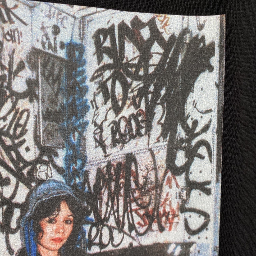 Supreme  21FW LADY PINK  Tee 平克夫人 黑色  印花纯色短袖   短袖 T 恤 男女同款 