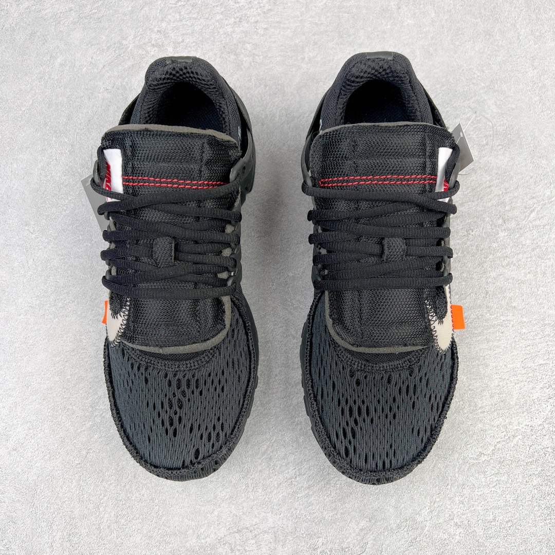 OFF-WHITE Air Presto 2.0   THE TEN  黑色 联名 耐克王 低筒 运动缓震复古 跑鞋 休闲鞋 板鞋 男鞋 女鞋 AA3830-002