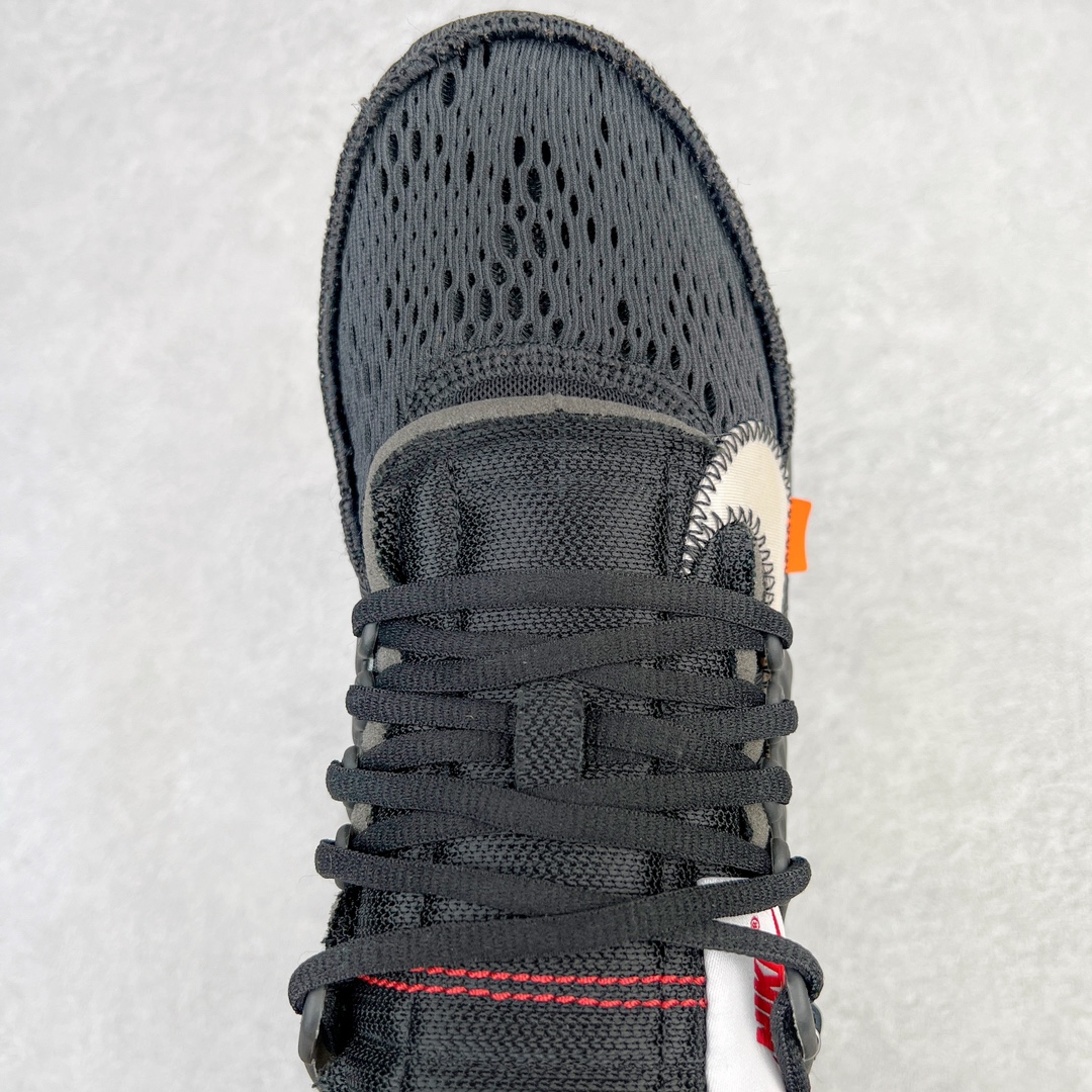 OFF-WHITE Air Presto 2.0   THE TEN  黑色 联名 耐克王 低筒 运动缓震复古 跑鞋 休闲鞋 板鞋 男鞋 女鞋 AA3830-002