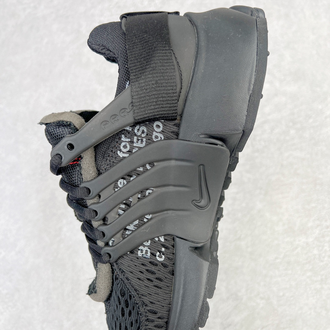 OFF-WHITE Air Presto 2.0   THE TEN  黑色 联名 耐克王 低筒 运动缓震复古 跑鞋 休闲鞋 板鞋 男鞋 女鞋 AA3830-002