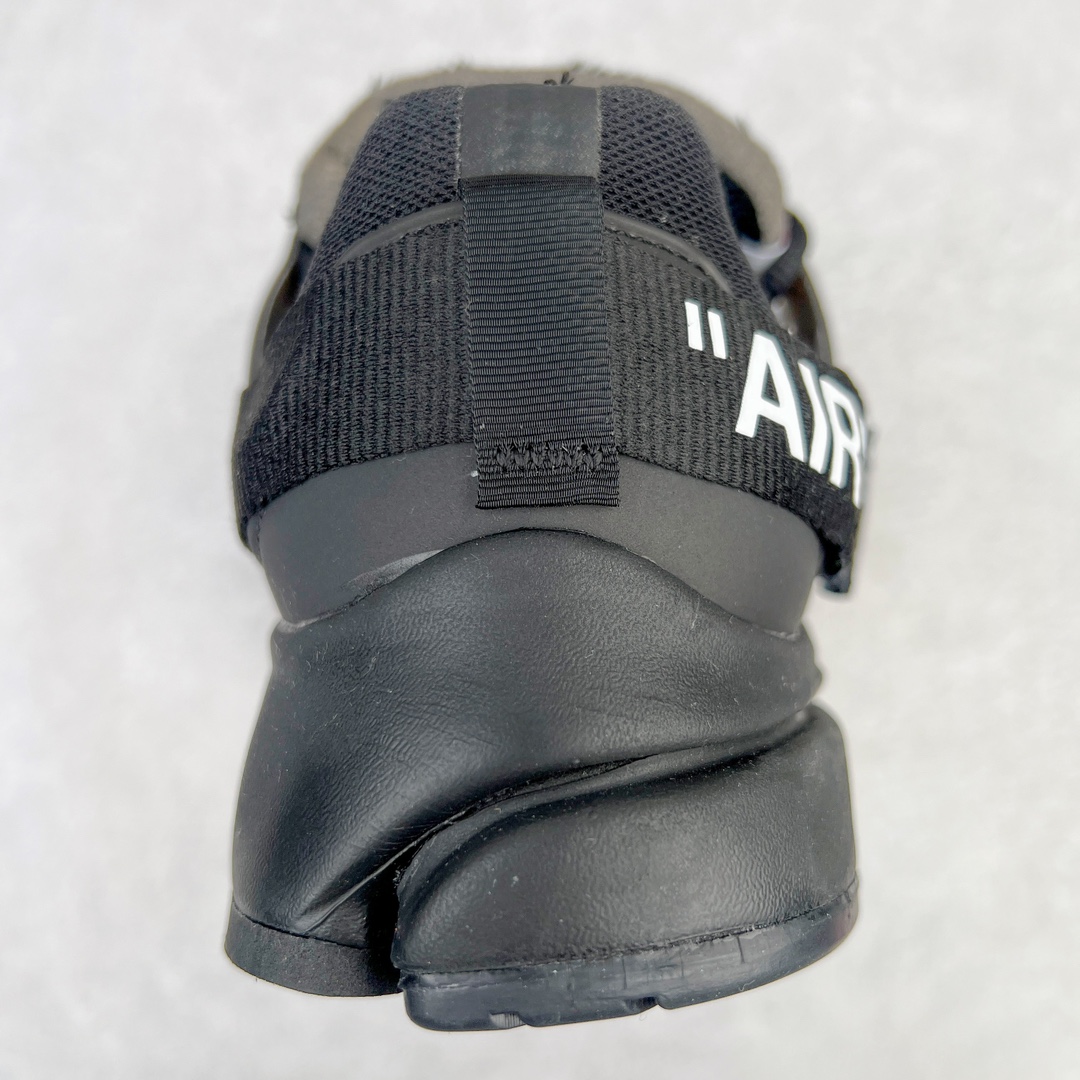 OFF-WHITE Air Presto 2.0   THE TEN  黑色 联名 耐克王 低筒 运动缓震复古 跑鞋 休闲鞋 板鞋 男鞋 女鞋 AA3830-002